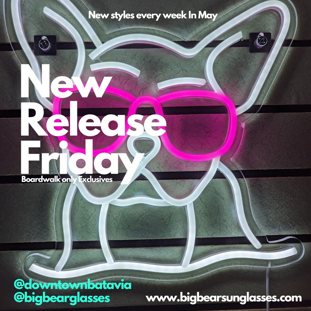 New Release Fridays in May at the Batavia Boardwalk Shops