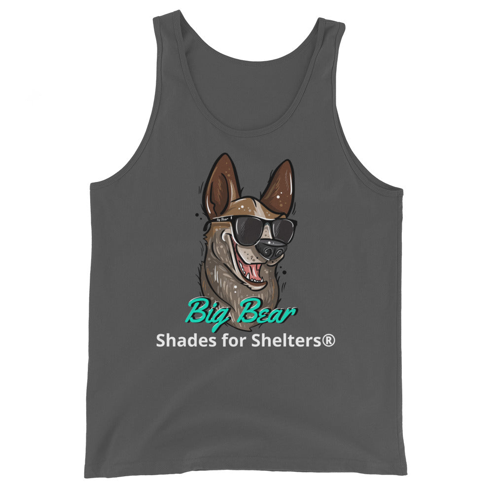 mens shades for shelters gray tank front