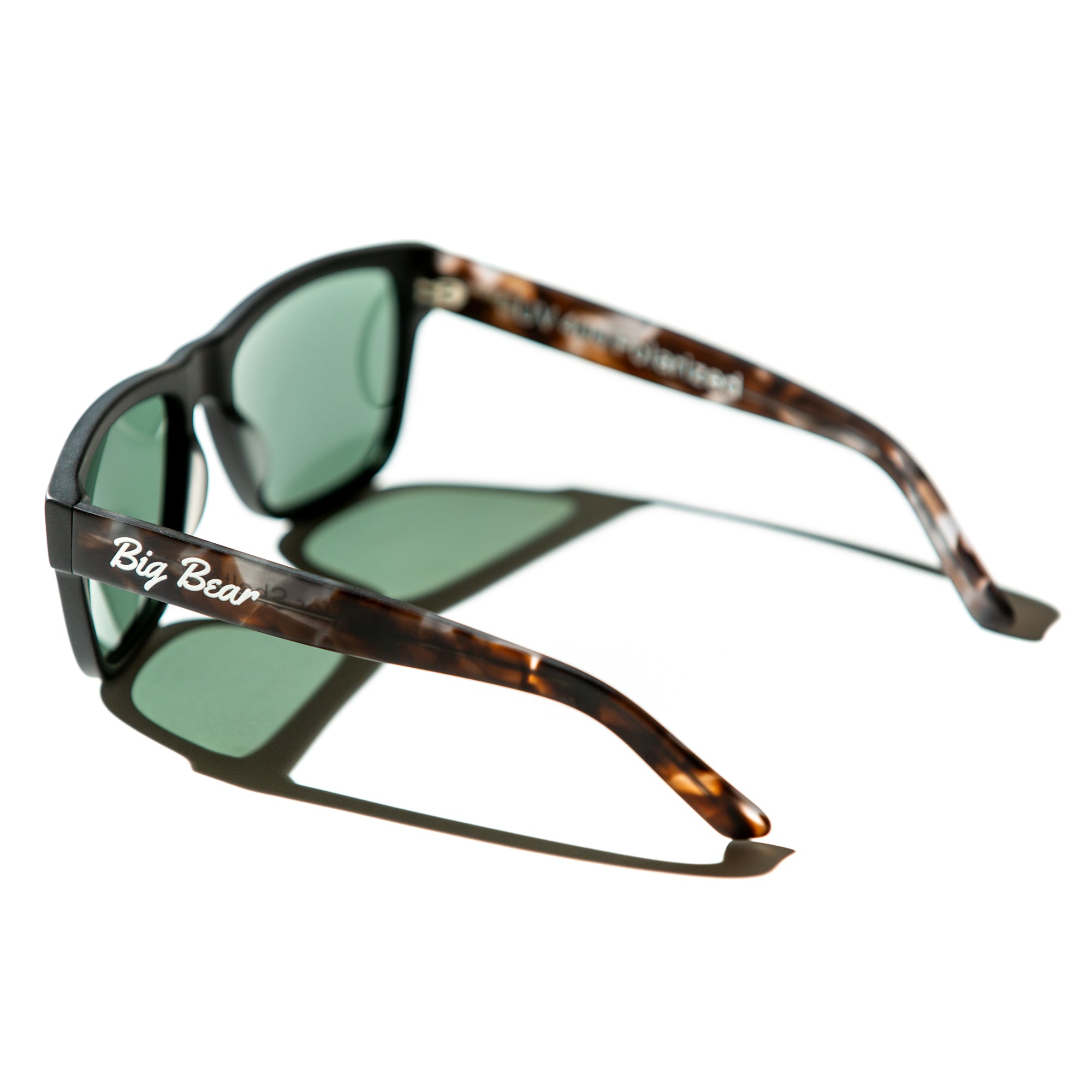 BL4112  green Biacci  acetate Sunglasses with Polarized lenses COLOR GREEN-ELD21 Green Keyhole Bridge Acetate Trapezoid Polarized Sunglasses  main image 4