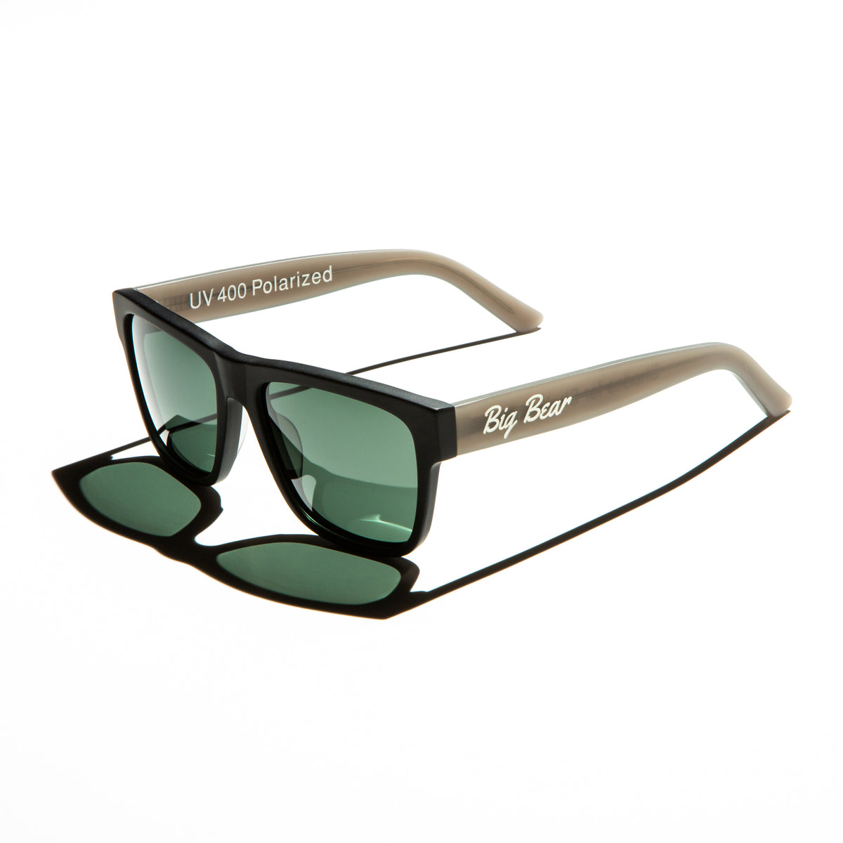 Ray - Translucent Gray Acetate Sunglasses in Matte | UV400  display picture 1