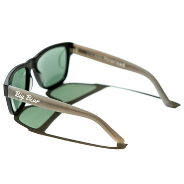Ray - Translucent Gray Acetate Sunglasses in Matte | UV400  display picture 1