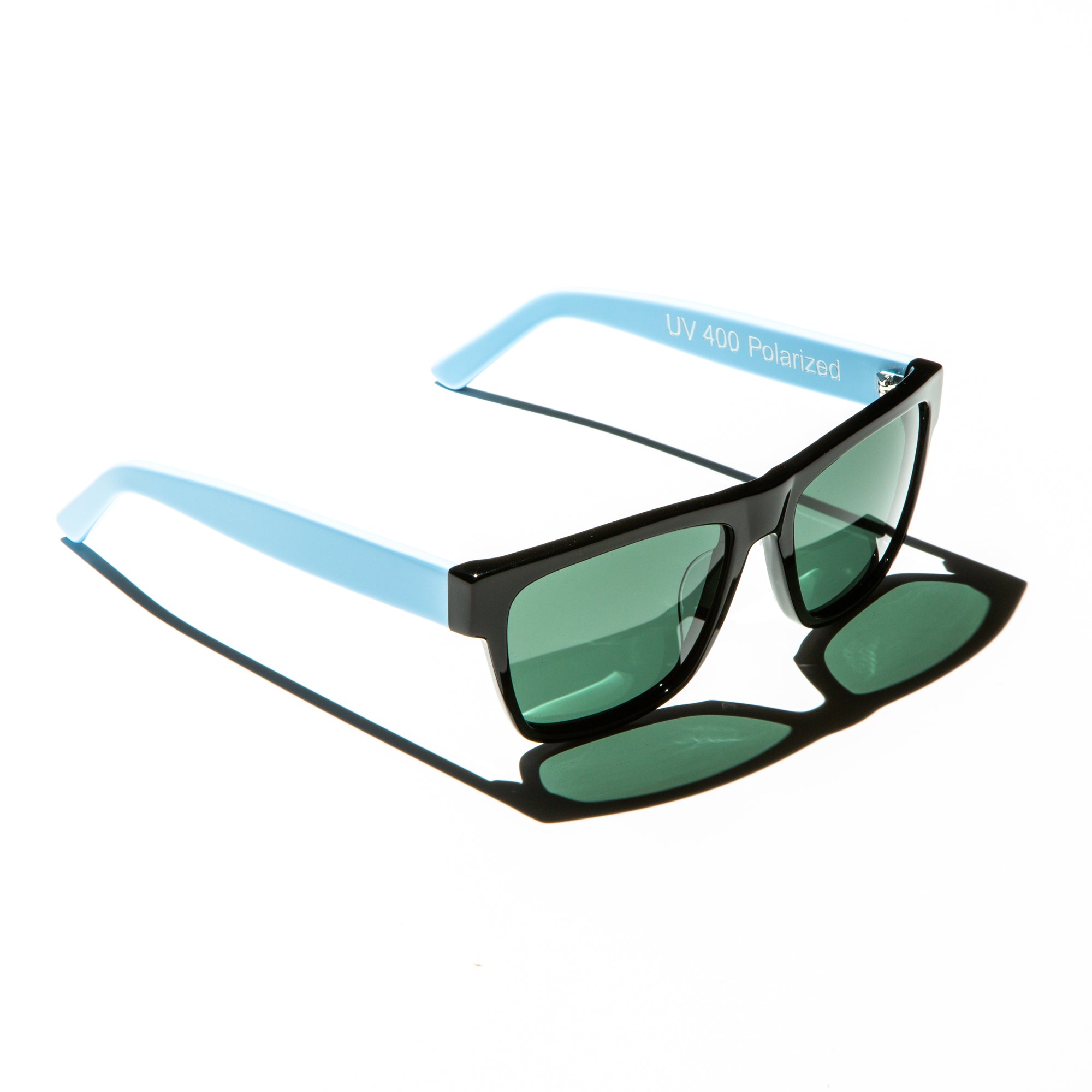 Green Frame Sunglasses with Blue Lenses Gorgeous green ? This stunning combination is the  main image 3