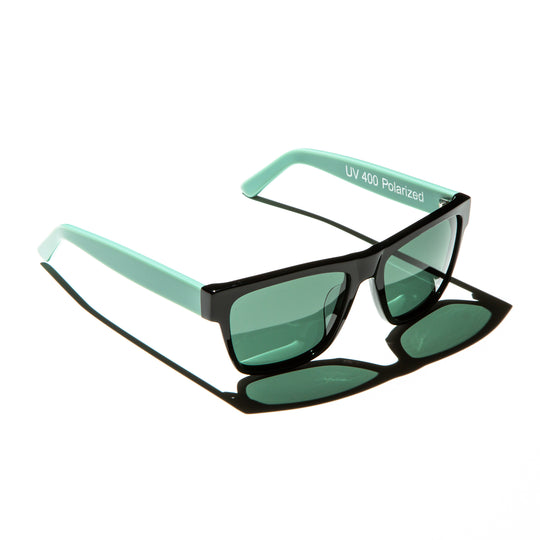 Mint Green Rectangular Sunglasses Amazon.com: Street Knitted Luxury Gold Frame Rimless Mint  main image 4
